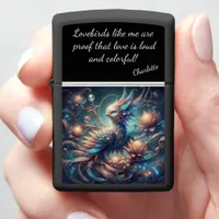 Golden Fischeri in a Celestial Wonderland Zippo Lighter