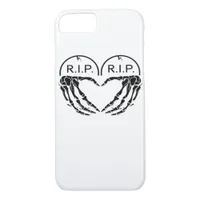 Rip, Heart Shaped Design Made From Gravestones, An iPhone 8/7 Case