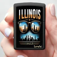 Urban Glow - Illinois 20XX Zippo Lighter