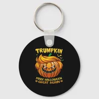 Trumpkin Halloween - Make Halloween Great Again Cl Keychain