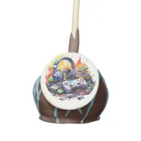 Video Controller and Headphones Birthday Cake Pops