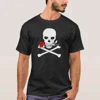 Jolly Roger (Rose)Dark T-Shirt