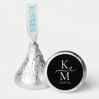 Love Calligraphy Initials Swash Black ID940 Hershey®'s Kisses®
