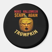 Trumpkin Make Halloween Scary Again – Funny Donald Magnet
