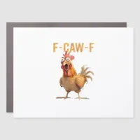 F-Caw-F Classic Retro Style Car Magnet