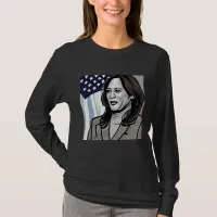 Caricature of Kamala Harris Political T-Shirt