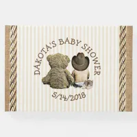 Soon to b Lil "Cowboy Baby Shower Guestbook