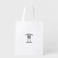 Till Death Do Us Part Valentine Minimal Aesthetic Grocery Bag