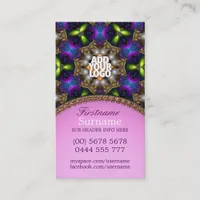 Energy Colours Healing New Age Business Card