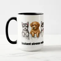 Super Cute Pockets Full of Puppies Mug