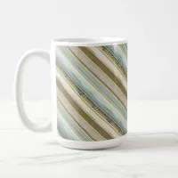 Earth Tones Gold Christmas Pattern#28 ID1009 Coffee Mug