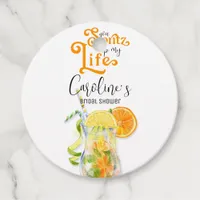 Cocktail Aperol Spritz Italian Style Bridal Shower Favor Tags