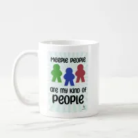 Meeple People Fun Board Game Life Motto Coffee Mug