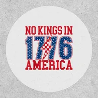 No Kings In America We The People Vintage Patch