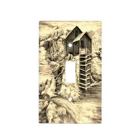 Colorado Rocky Mountains River Crystal Mill Light Switch Cover