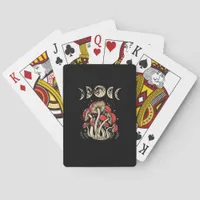 Cottagecore Mushrooms Academia Goblincore Aestheti Poker Cards