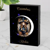 Witchy Kitchen Personalized  Wooden Box Sign