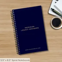 Simple Business Spiral Notebook