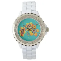 Chic Artistic Elegant Art Nouveau Victorian Style Watch