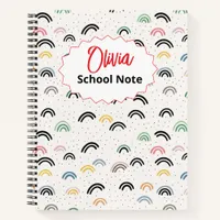 Playful Rainbow Back to School Supplies Teachers Notebook