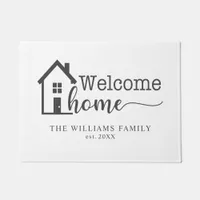 Welcome Home Newlyweds Wedding Doormat