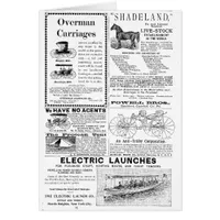 Carriages and More ads Cards