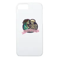 Till Death Do Us Part Valentine Art – Spooky Cute  iPhone 8/7 Case