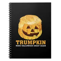 Funny  Pumpkin Trumpkin Halloween  Notebook