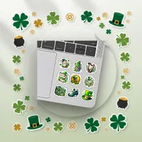 Cute Watercolor St. Patrick's Day Irish Set Sticker