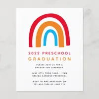 PAPER Rainbow School Graduation Invitation