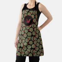 Darts Player Dart Boards Pattern Monogram Apron