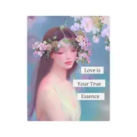 Love is Your True Essence | Fairy Like Angelic  Metal Print