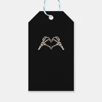Skeleton Hand Hearts Design Gift Tags