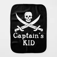 Captain's Kid Baby Burp Cloth