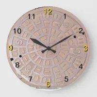 Clock - Manhole cover