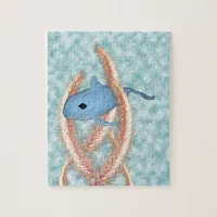 Puzzle - Whale Swimming through Grass