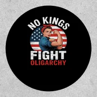 No King Patriotic Freedom No Kings In America Vint Patch