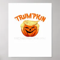 Halloween Trumpkin Make Halloween Great Again Poster