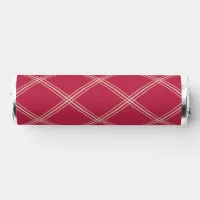 Classy Magenta & Desert Sand Rhombus Pattern Breath Savers® Mints