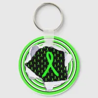 Lyme Disease Awareness Keychain