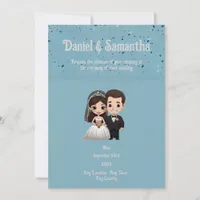 Personalized Photo Wedding Invitation  