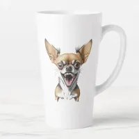 Mean Chihuahua | Funny Dogs Latte Mug