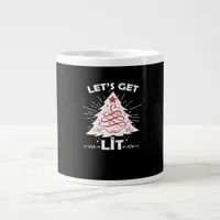 Let's Get Lit - White Essential Giant Coffee Mug