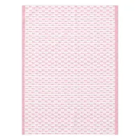 Pink Bows Cloth Tablecloth