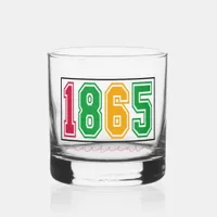 Juneteenth - Black History  Whiskey Glass