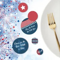 Patriotic 4th of July Table Confetti