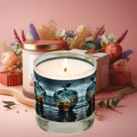 Nature inside a Apple Scented Candle