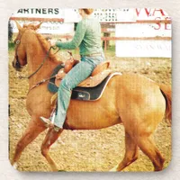 Barrel Race Warm-Up Coaster