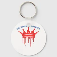 No Kings In America II Classic Keychain