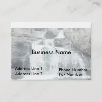 Gentle Waterfall Business Card